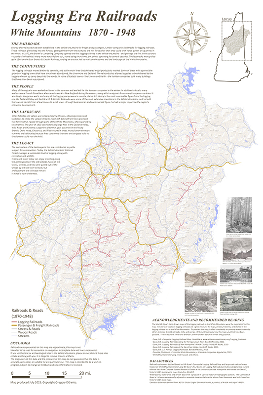 Logging Railroads Poster